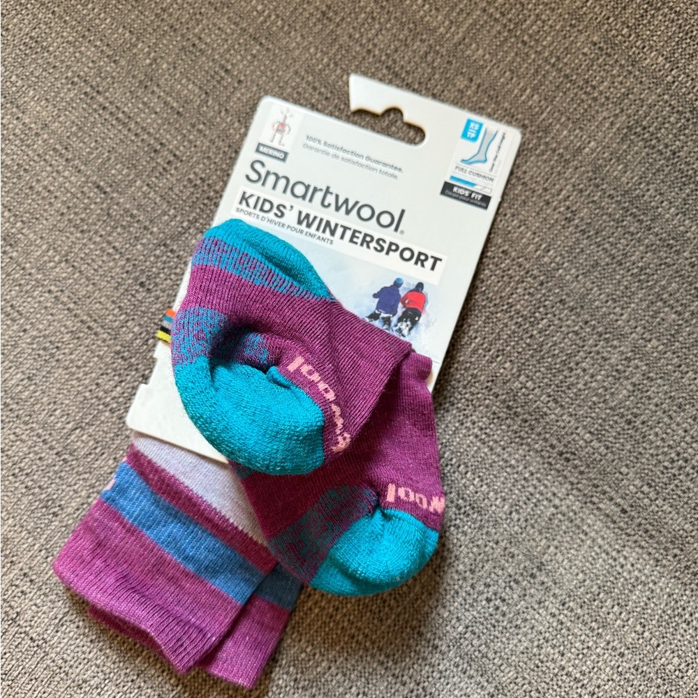 NWT Smartwool Kids' Wintersport Socks XS